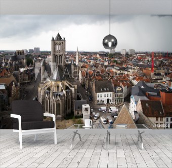Picture of View of Ghent and Saint Nicholas Church